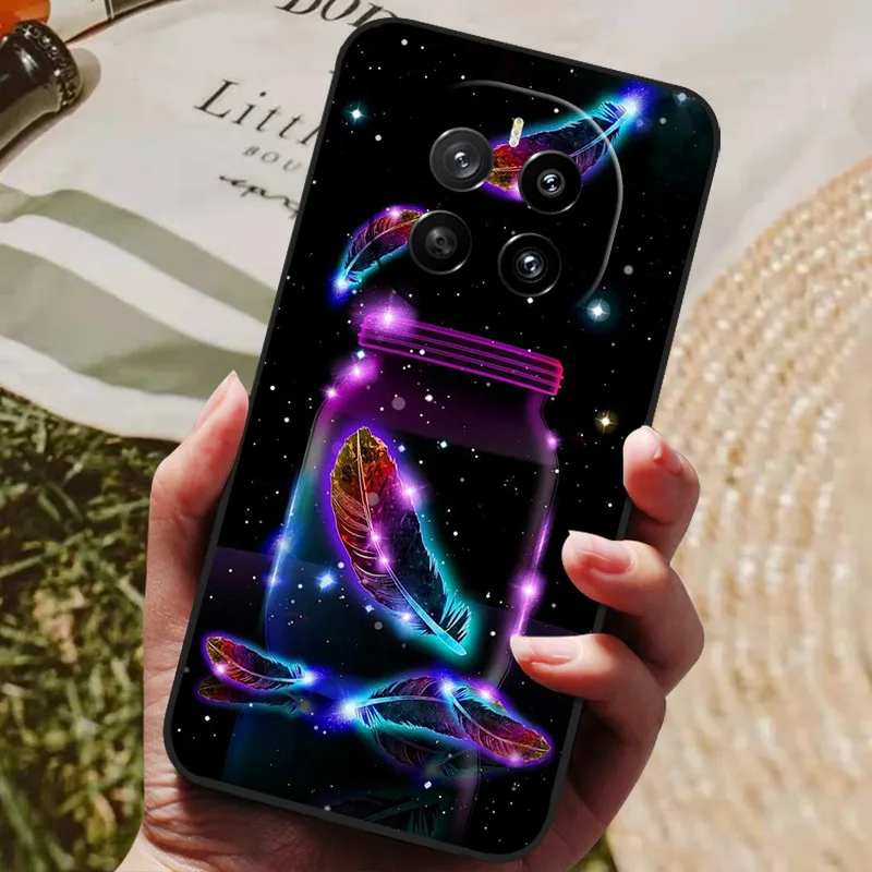 Luxury Painted Silicone Phone Case - Protective Back Cover
