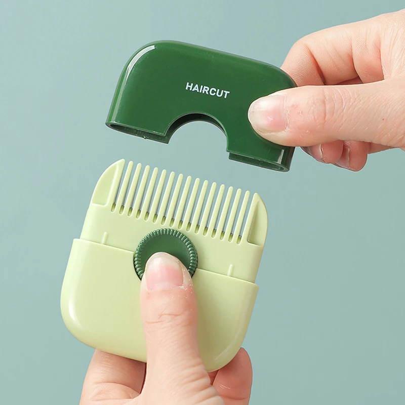 2 In 1 Baby HairCut And Hairdressing Comb Trim Bangs And Broken Hair Bangs Trimmer Home DIY Beauty Hairstyling Supplies baby hair comb,hair brush comb