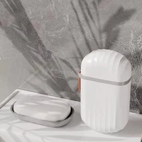 Plastic Portable Soap Dish Waterproof Case Container Cute For Outdoor Sealing Storage Box Travel Organizer Bathroom Supplies 2