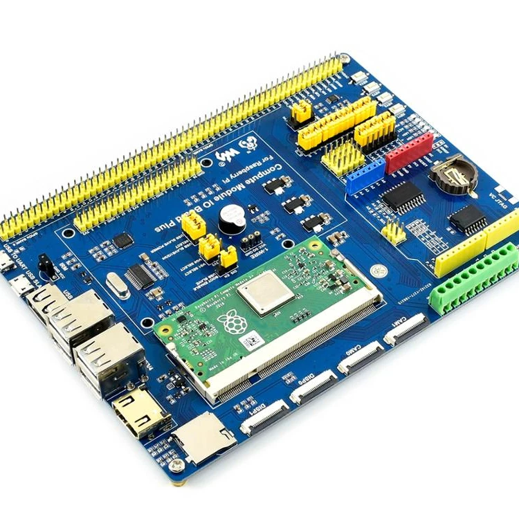 

Компьютерный модуль Waveshare, плата ввода-вывода плюс композитная плата для Raspberry Pi см3/CM3L/см3 +/см3 + L