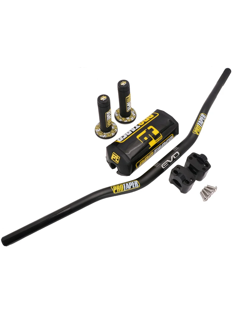 오토바이 CNC 핸들 바 핸드 팻 핸들 바, KTM 야마하 혼다 스즈키 가와사키 카요 cf 더트 바이크 프로 테이퍼용, 1 1/8 인치 28MM Best5 오토바이 CNC 핸들 바 핸드 팻 핸들 바, KTM 야마하 혼다 스즈키 가와사키 카요 cf 더트 바이크 프로 테이퍼용, 1 1/8 인치 28MM Best5