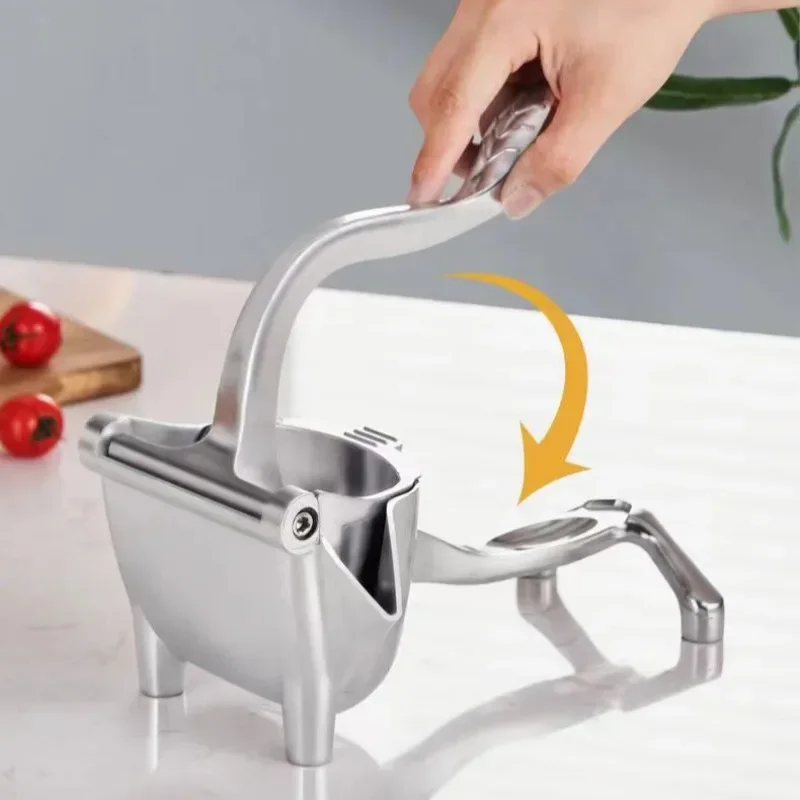 Aluminum Alloy Manual Juicer Hand Press for Orange Lemon Sugar Cane Fruit Tool