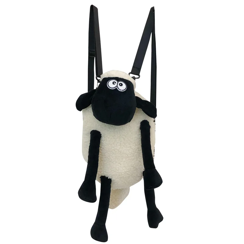

Cartoon Plush Schoolbag Plush Toy Backpack School Bags for Elementary and Middle School Students Height 65cm Large Capacity Bag