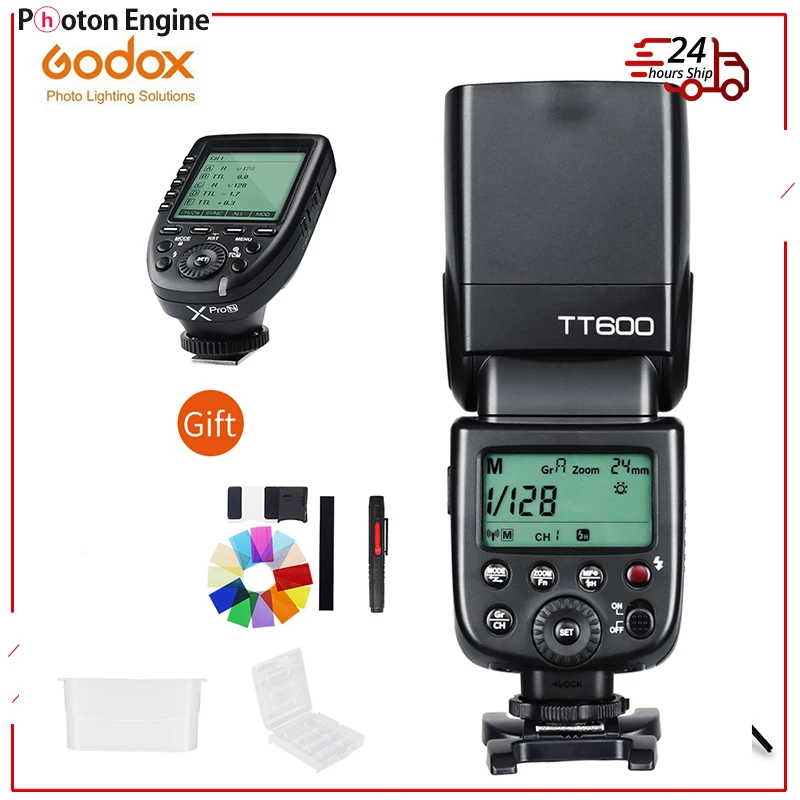 Godox TT600 2.4G Wireless GN60 Master/Slave Camera Flash Speedlite with