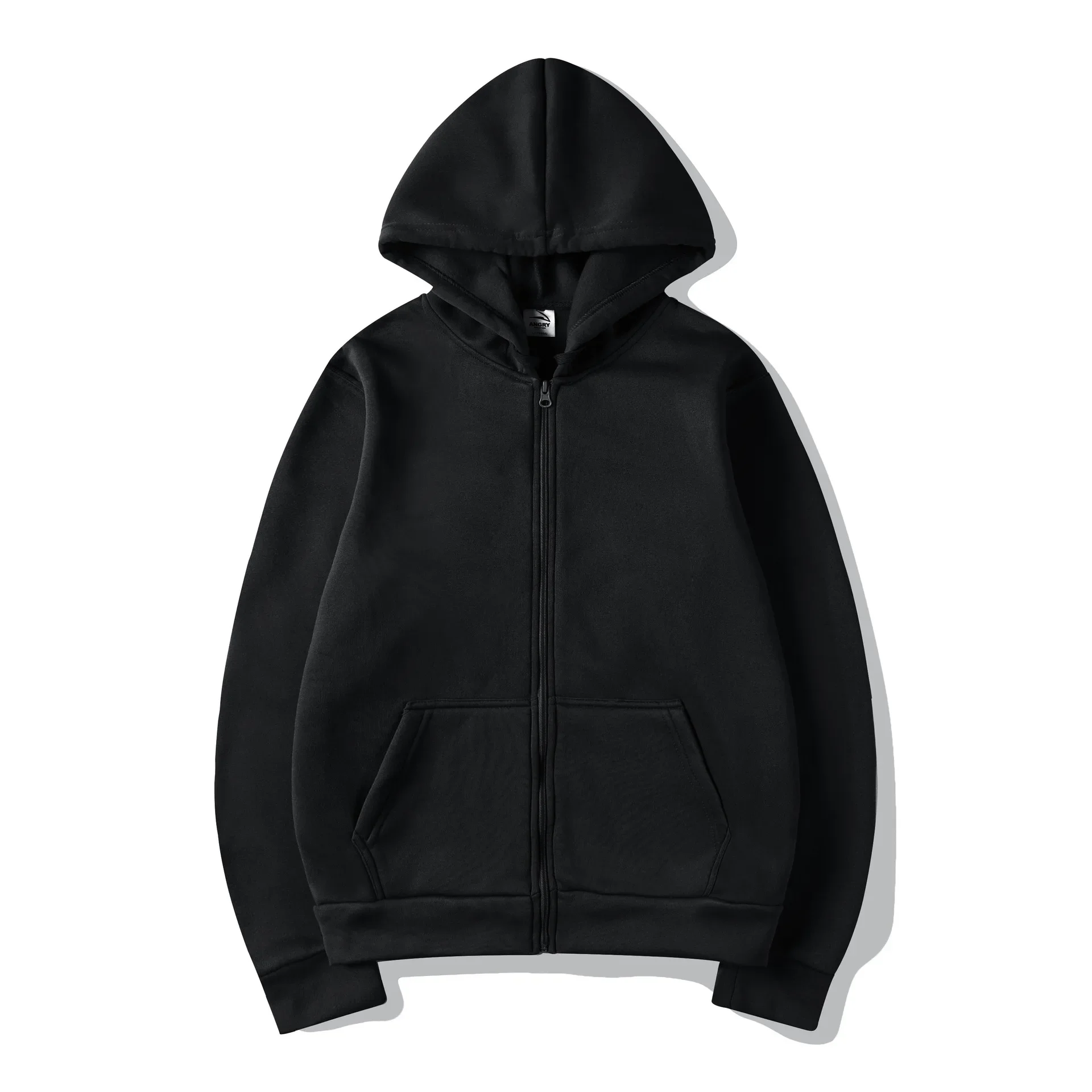 Fashion Casual Black Gray Blue Zipper Hoodie Hip Hop Street Wear Sweatshirts Skateboard Men/Woman Pullover Hoodies Male Hoodie 5