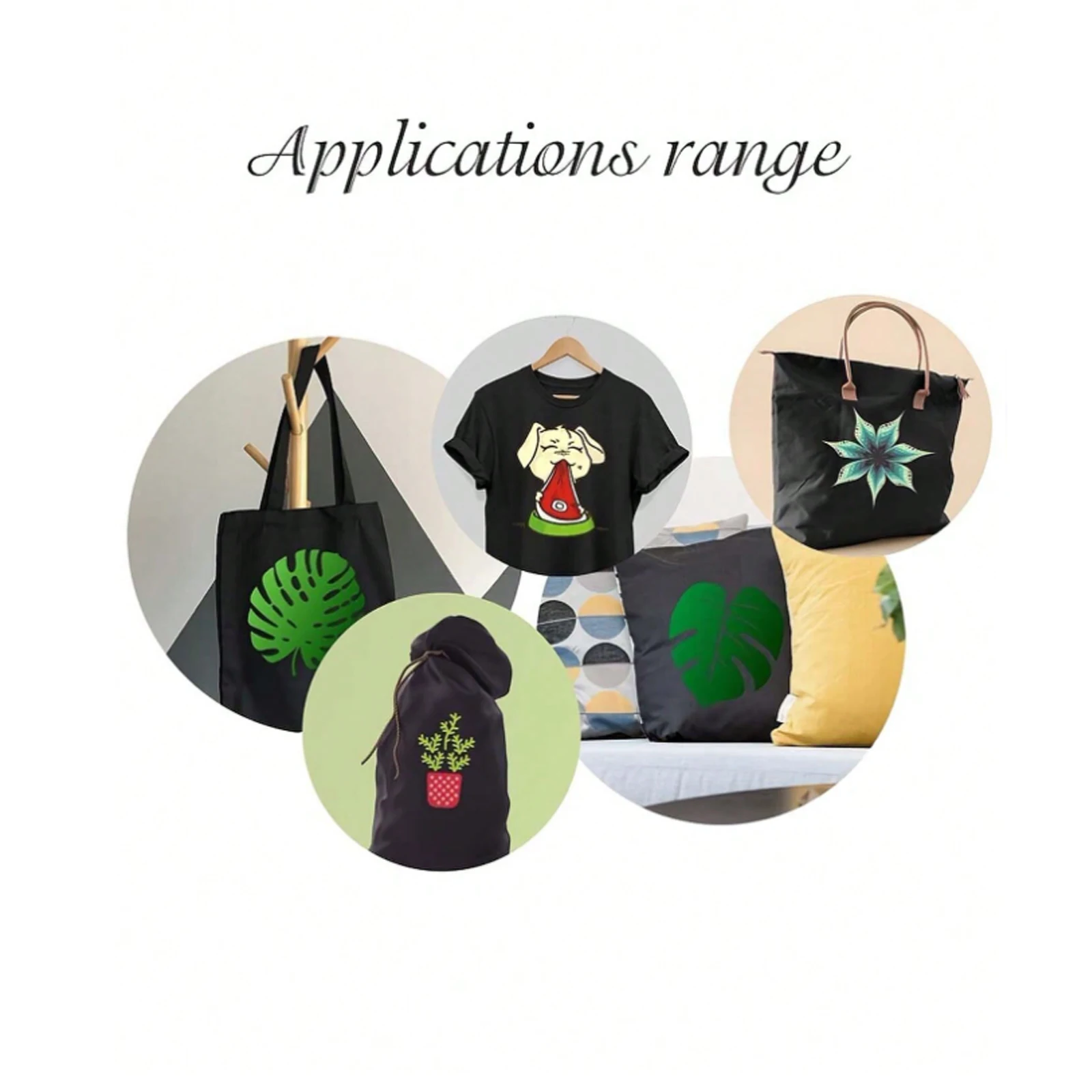 5개입 ESHANG 라이트/다크 아이언온 잉크젯 전사지, 8.5x11인치 DIY 의류, 티셔츠, 청바지, 배낭, 모자 및 베개에 이상적