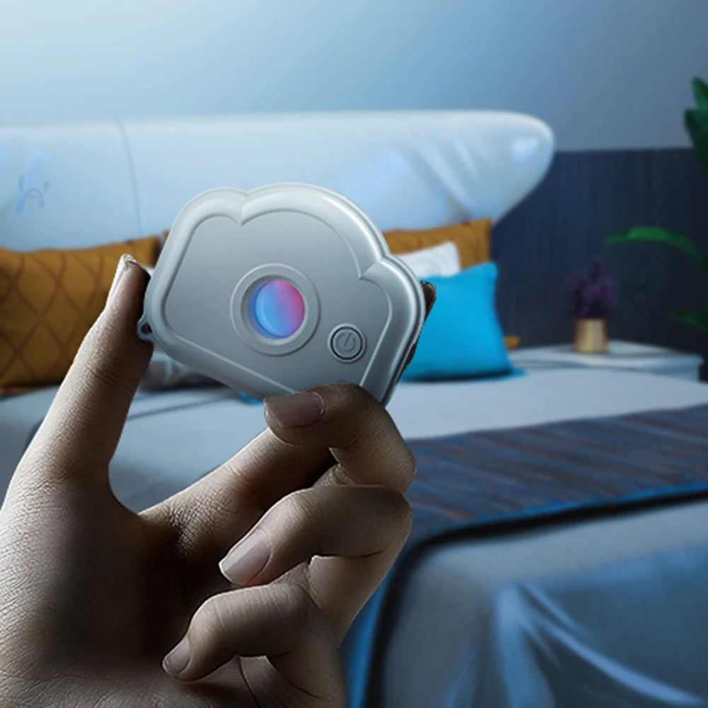 Anti-Sneak Camera Detector Portable Anti Candid Pinhole Camera Tracker Anti-spy Detector for Outdoor Travel Hotel Rental