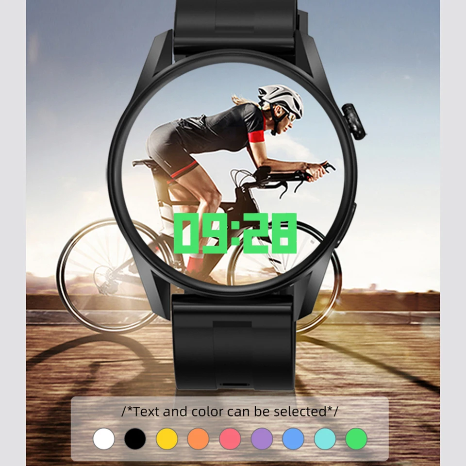 2023 ο Ʈ ġ   240*240 IPS äο ɹڼ  NFC Smartwatch  iOS