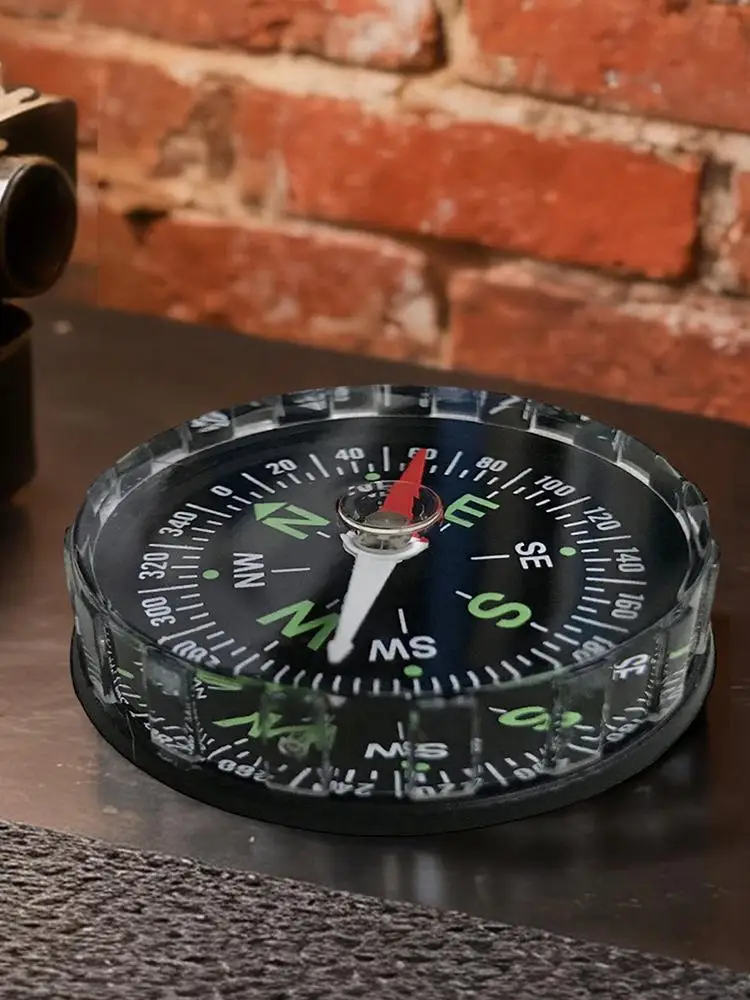 Mini Outdoor Camping and Hiking Pocket Compass - Essential Navigation and Survival Tool