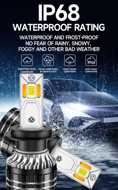 ZTZPIE 30000lm Powerfu 6000k White 9005/HB3 9006/HB4 H1 H7