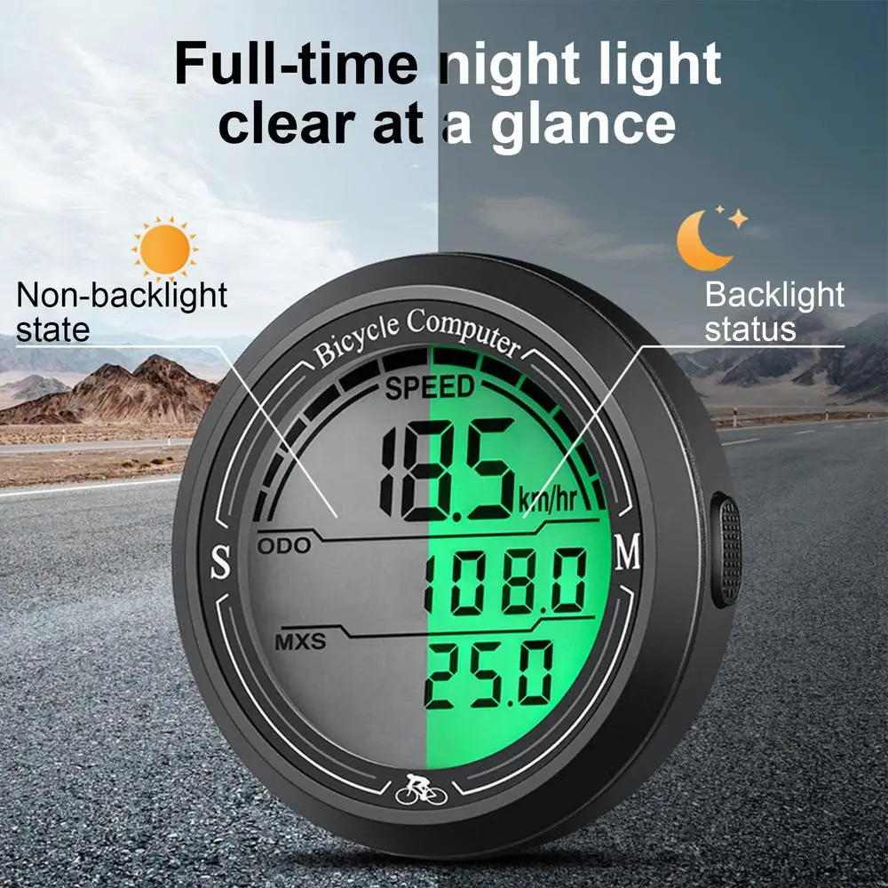 Description Picture 6 of itemWireless Bike Computer Wireless LCD Display Cycling Speed Tracker Water Resistant Multi-Functions Electronics GPS Units For Road