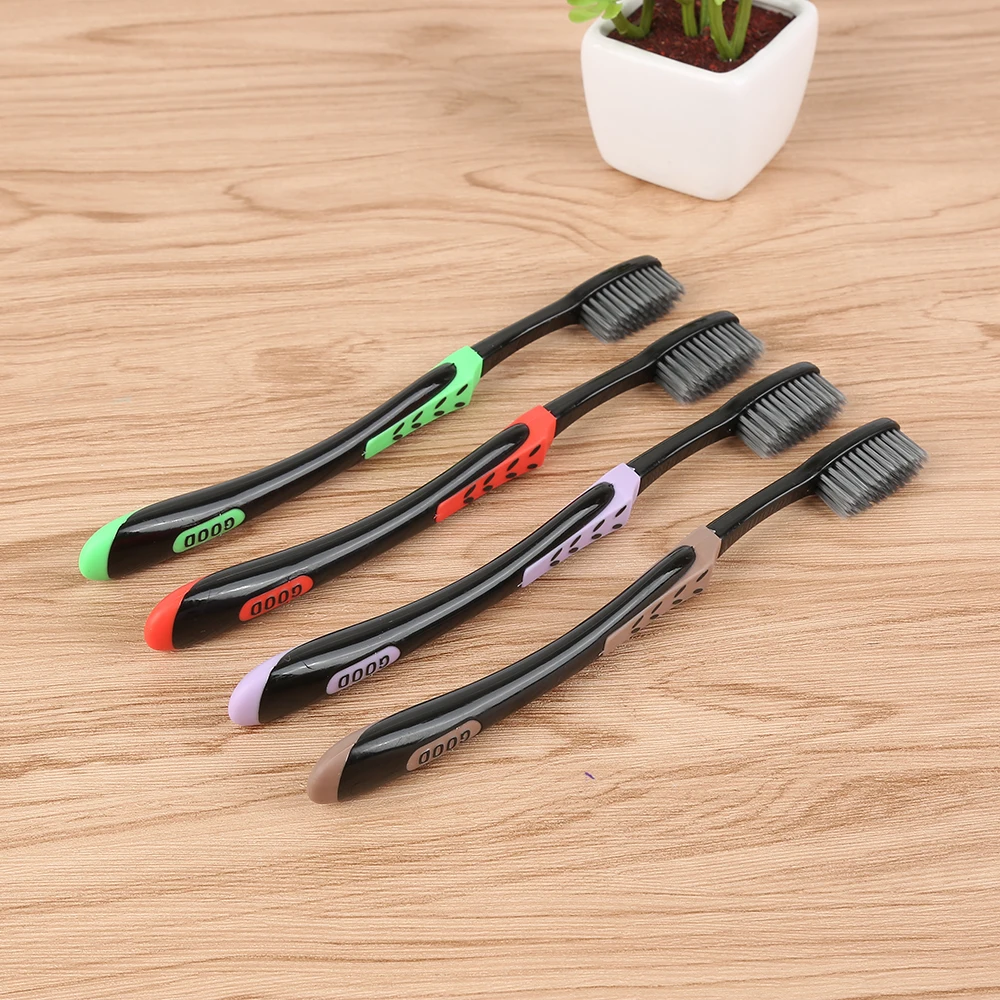 울트라 소프트 대나무 칫솔, 구강 위생 건강 항균 칫솔, 블랙 헤드 치아 청소 도구