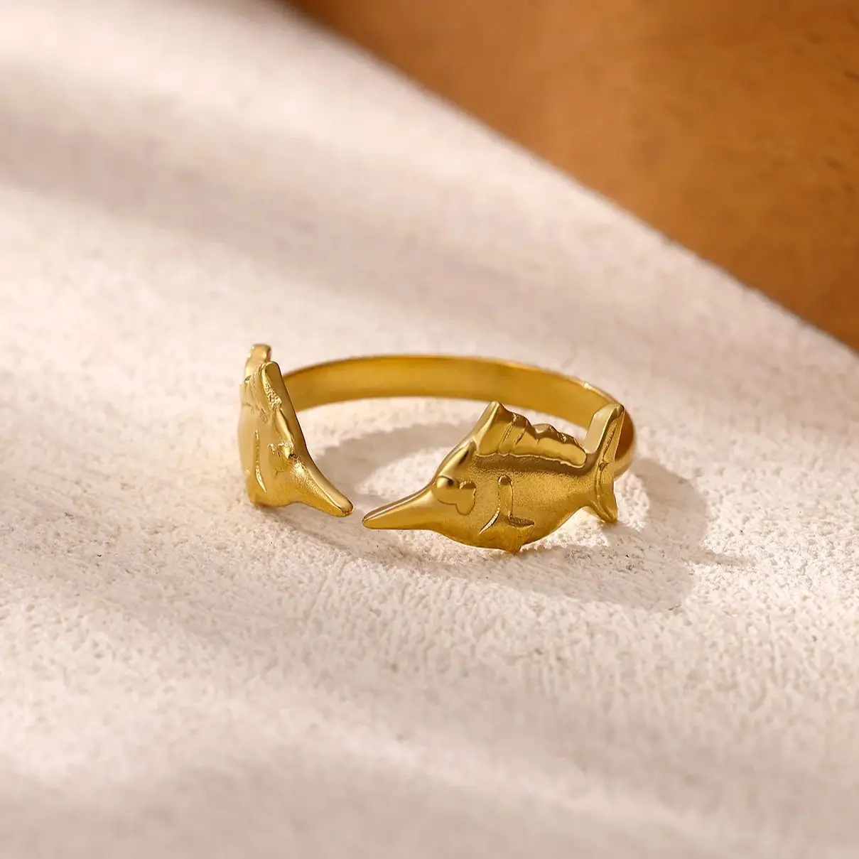 Fashion Ring for Women Color Stainless Steel Jewelry