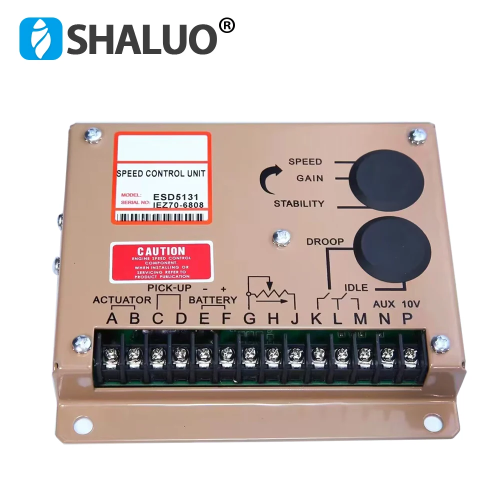 Controle de Velocidade do Motor Diesel Controlador do Regulador Esd5500e Esd5111 Esd5221 Esd5220 Esd5131 Esd5120 Esd5550e Esd5522e Unidade de