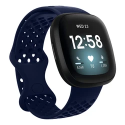 Vibrant Multicolor Waterproof Silicone Watchband - Soft, Breathable & Stylish Bracelet for S (4)