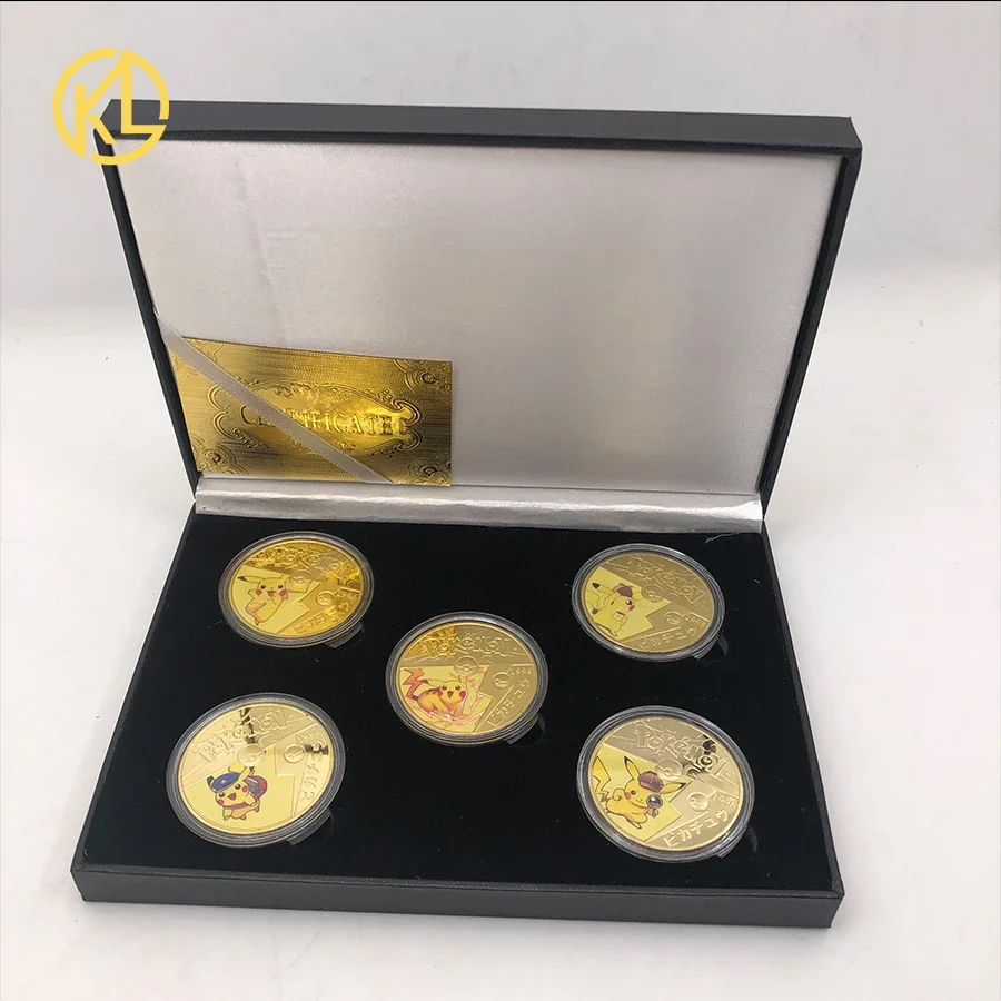 Coins 5pcs box