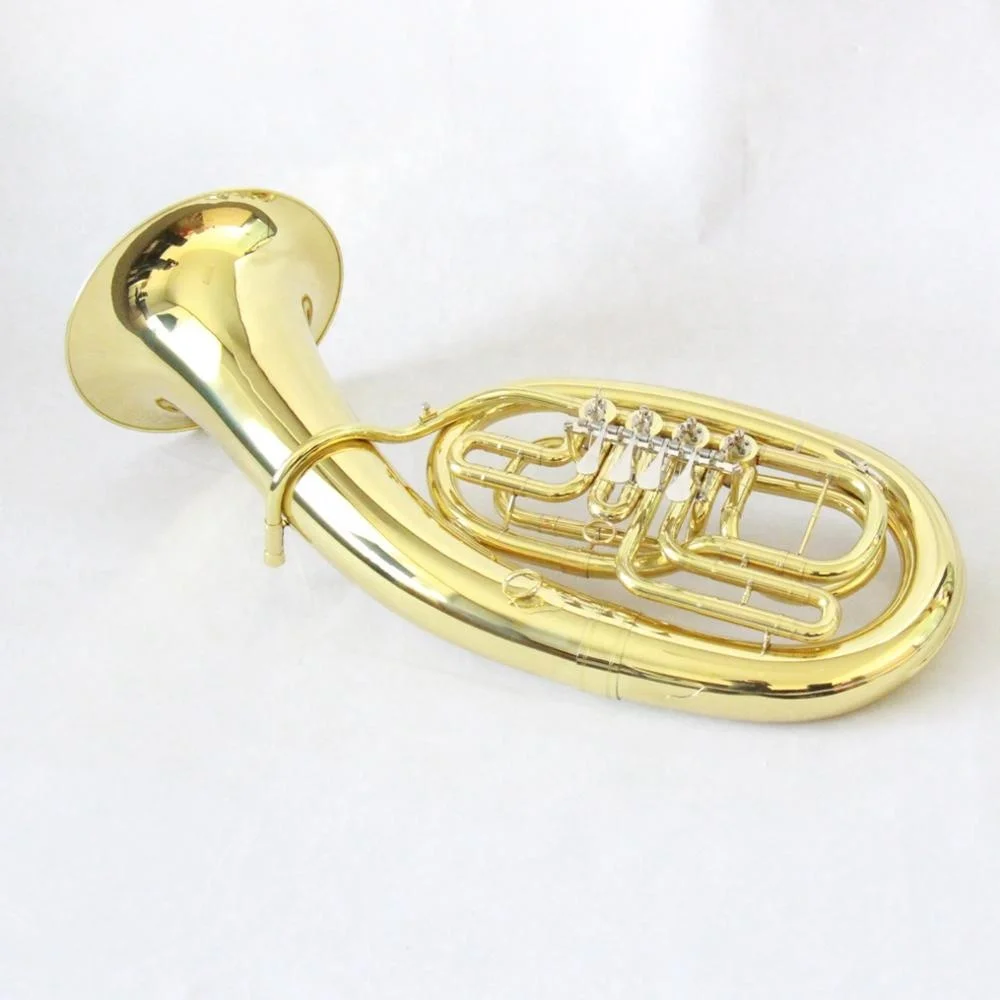 Corno Di Eufonio Bb Di Alta Qualità In Vendita Strumento Cinese Euphonium Lacca D'Oro Euphonium Professionale