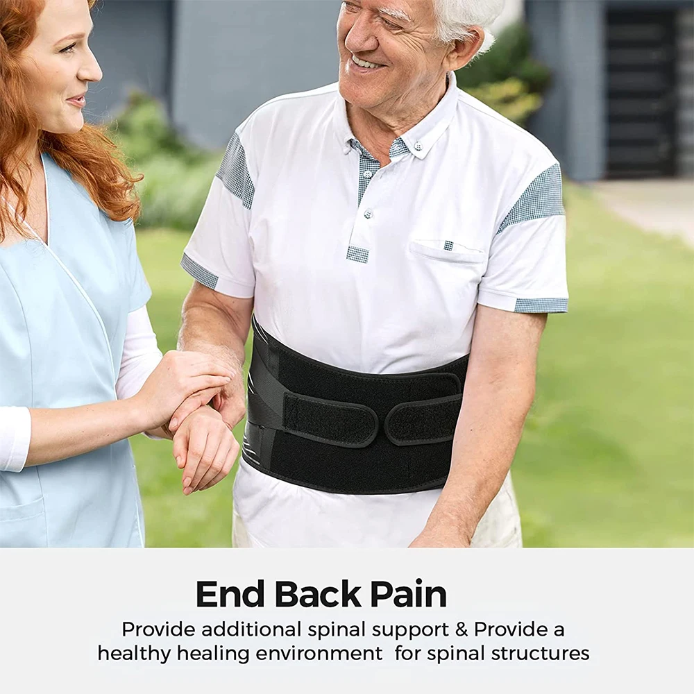 Ceinture de soutien lombaire pour hommes et femmes, soulagement de