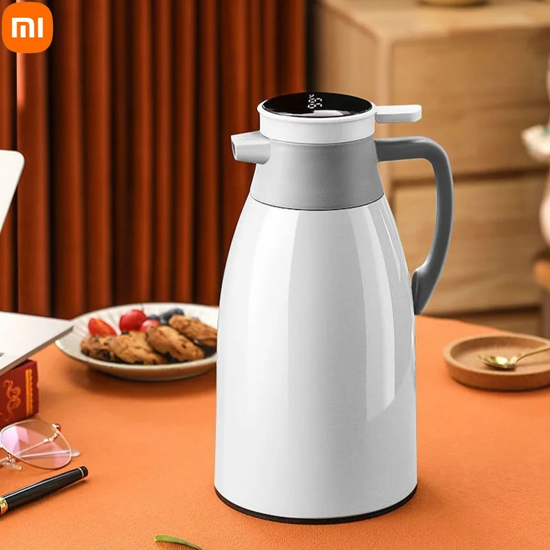 Xiaomi 2L Thermos Bollitore Display Digitale Bollitore Termico Bottiglia Di Acqua Calda Di Grande Capacità Caffè Domestico Boccette Sottovuoto Digital