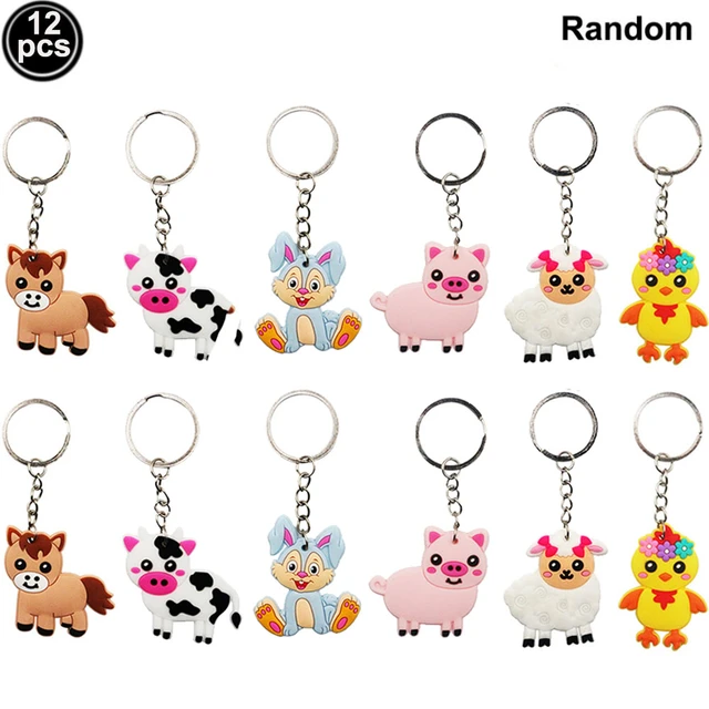 12 Pcs Cute Puppy Dog Keychains Dog Party Favors Acrylic Key Ring  Decoration for Pet Dog Party Gifts Kids Birthday Party Bag Fillers Baby  Shower