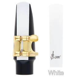 SLADE Alto Saxophone Reed - Resin, Strength 2.5, Multi-Colored Options, Saxophone Accessory (White)