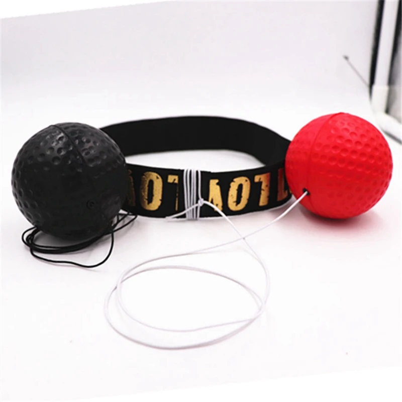 1 Set Boxing Reflex Speed Punch Ball Sanda Boxer Raising Reaction Force Hand Eye Training Set Stress Gym Boxing Exercise Boxing Speed Ball Boxing Reaction Ball