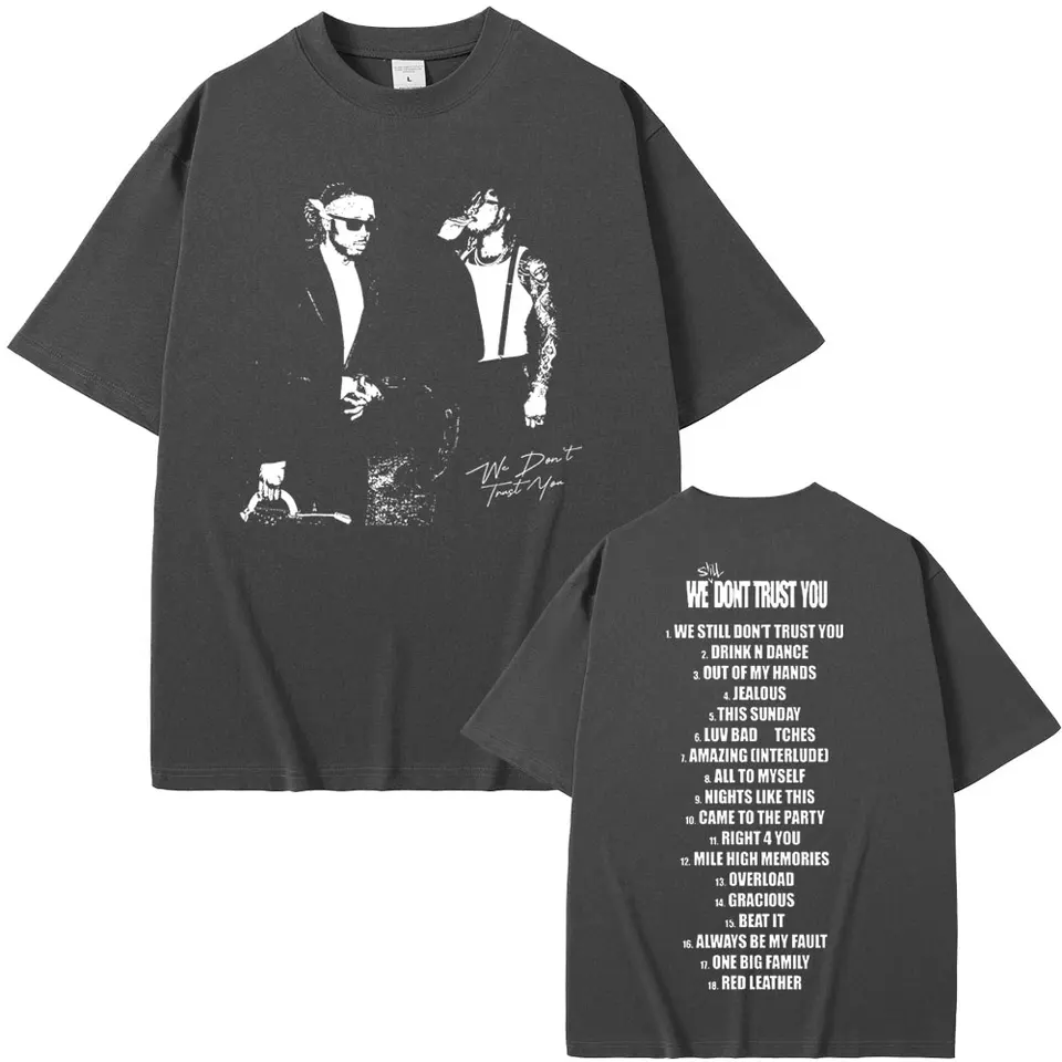Future Tour Tシャツ Rap tee Metro Boomin Future Tour Tシャツ Rap tee Metro Boomin