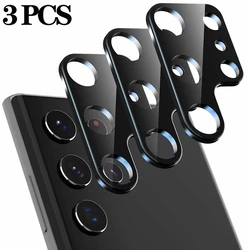 Premium Back Camera Tempered Glass Lens Protector - 3PCS (S24 Ultra)