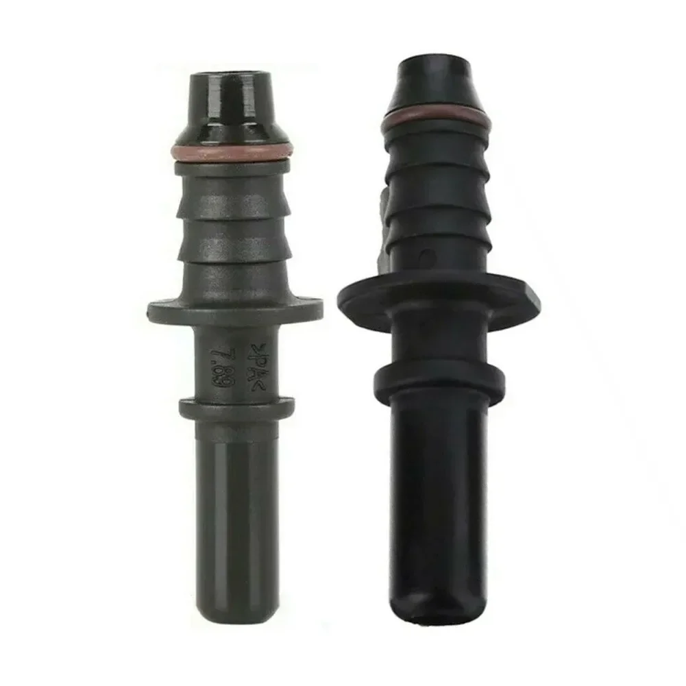나일론 8mm 7.89 연료 호스 라인 수 커넥터 번디 퀵릴리즈 어댑터 바브 커플러, 블랙 부품 액세서리, 1 개