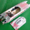 New Arrival DTRC X55 RC High-speed Racing Boats CNC Hardware 110km/h RC Boat Waterproof Ship Brushless Motor Toys Model TH22972 2