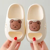 Summer Baby Shoes Sandals for Boy Girls Cartoon Bear Kids Toddler Rubber Slippers for Children Home Garden Beach Shoes 2-12Y 3