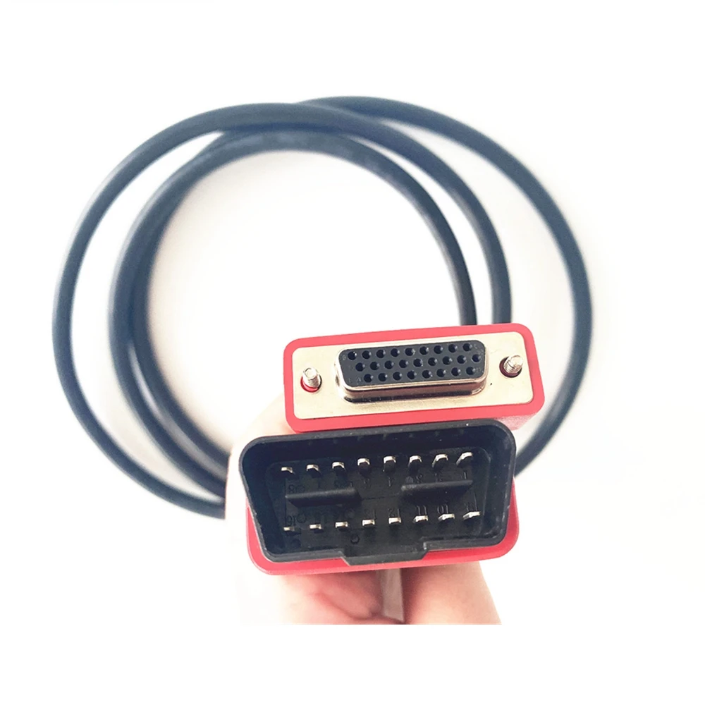 Extension OBD2 Cable For Autel Maxisys Main Test Cable 15pin MS906/908/905/808 Connector 26Pin MS908 PRO Maxisys 15Pin For DS708