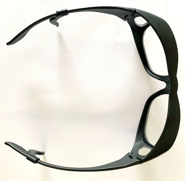 Lunettes de plomb authentiques avec protection latérale, 0.5-0.75mmpb,  lunettes de protection contre les rayons X dans les salles CT et les salles