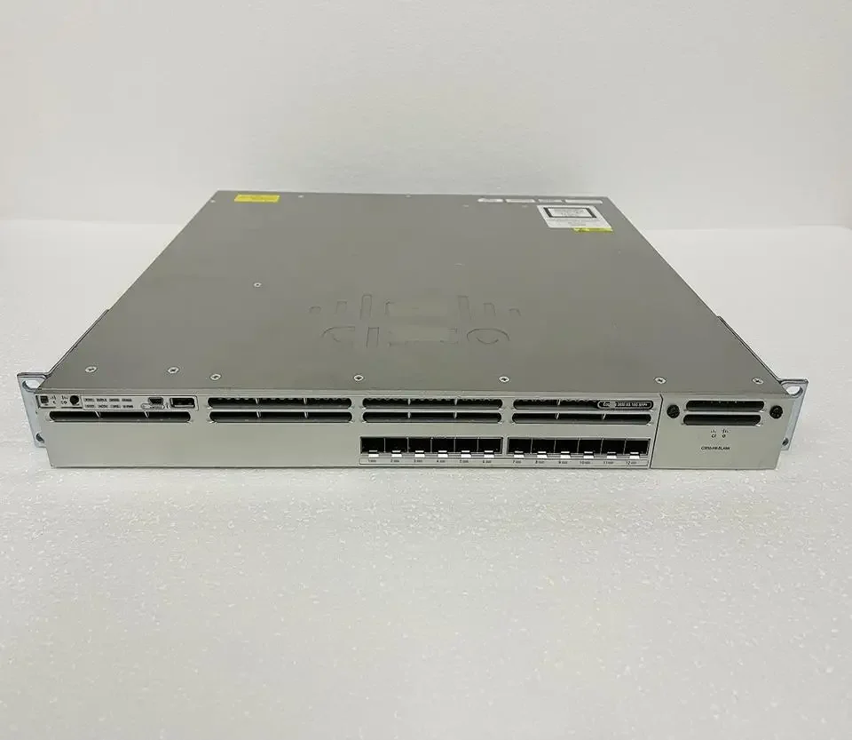 

WS-C3850-12XS-S 12x 10G SFP+ Ports switch W/ Single PSU