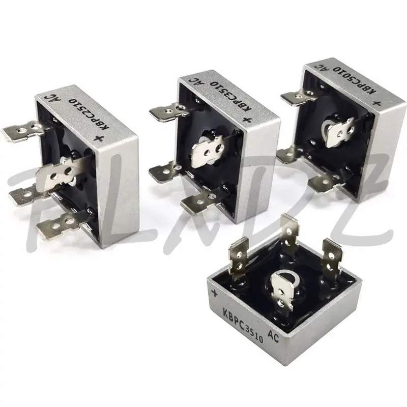 Diode Bridge Rectifier KBPC5010 KBPC1510 KBPC2510 KBPC3510 Rectifiers 15A 25A 35A 50A 1000V Rectifier bridge module 2pcs