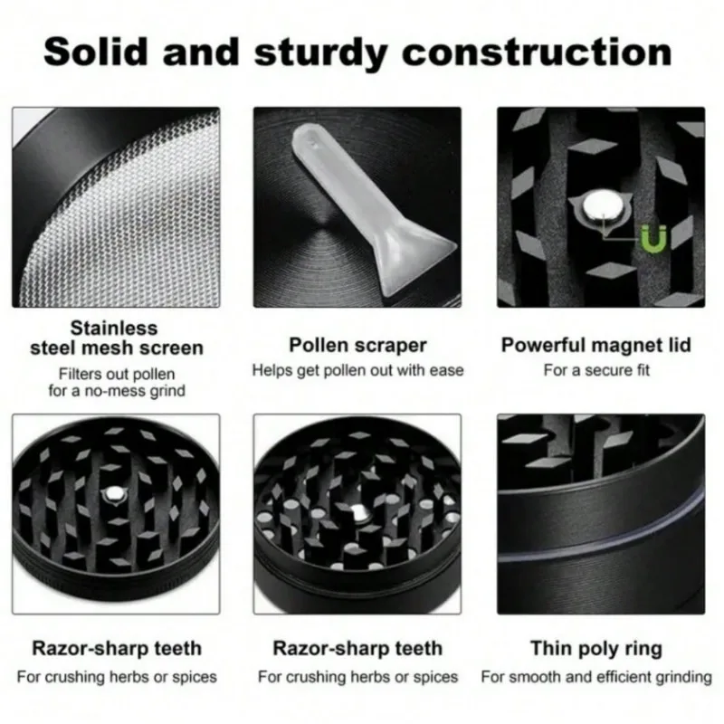 2/2.5in Sexy Girl Herb Grinder 4-layer Manual Tobacco Grinder Zinc Alloy Mortar Cigarette Cigar Grass Mills Smoking Accessories