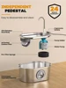 3.2L Stainless Steel Cat Water Fountain Cat Drinker Drinking Fountain For Cats Dogs Pet Water Dispenser Ultra Quiet Water Pump 6