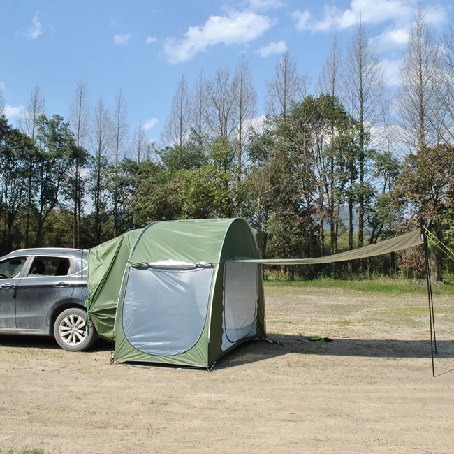 

high quality Family Waterproof Camping Car Trunk Tailgate Tent House Rear Awning Suv Shade camping Tent for 4-5 Person