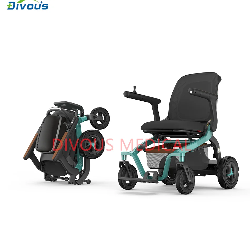 New Model Luxury Folding Bluetooth Remote Control Elderly Disabled Electric Wheelchair Mobility Scooter