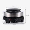 Mini Electric Heater Stove Hot Cooker Plate Milk Coffee Heating Furnace EU 5