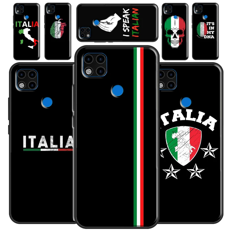 Custodia Bandiera Nazionale Italia Italia Per Xiaomi Redmi Note 10 Pro Note 9 Pro Note 11 Pro 8T 9S 10S 10 9A 9T 9C Cover Case