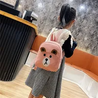 Cartoon Kindergarten Small Schoolbags for Girls Cute Canvas Children Backpack Boy Fashion Student Shoulders Bag Mochila Infantil 4