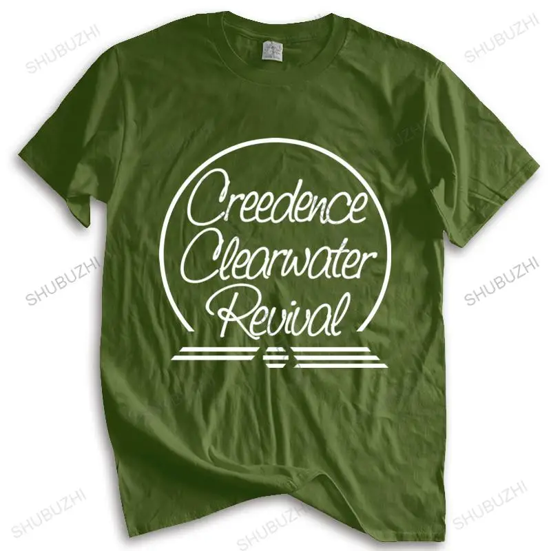 T-Shirt Estiva Marca Teeshirt Ccr Creedence 596 Revival Rock Legend T-Shirt Unisex Top Stile Sciolto