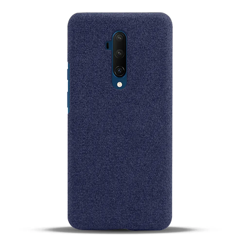 Cloth Cases For Oneplus 7 Pro 7T Pro Case Slim Retro Cloth Hard Phone Cover for One plus 7pro 7Tpro 1+7pro 1+7tpro Oneplus7pro 6
