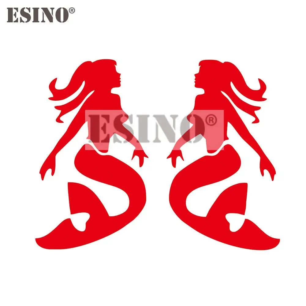 

Car Styling Mermaid Beauty Fish PVC 3D Carving Creative Accessory Decal Cartoon Car Sticker Bumper Body Decal Pattern Vinyl