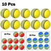 10pcsFoam Balls Indoor Golf Swing Training Practice Rainbow Sponge Balls Flexible Soft Golf Practice Ball Training Aid Accessory 2