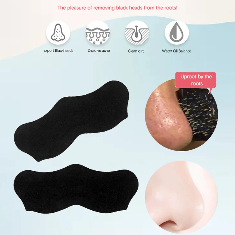 Unisex Blackhead Remove Mask Peel Nasal Strips 10 Pcs blackhead nose strips,blackhead remover