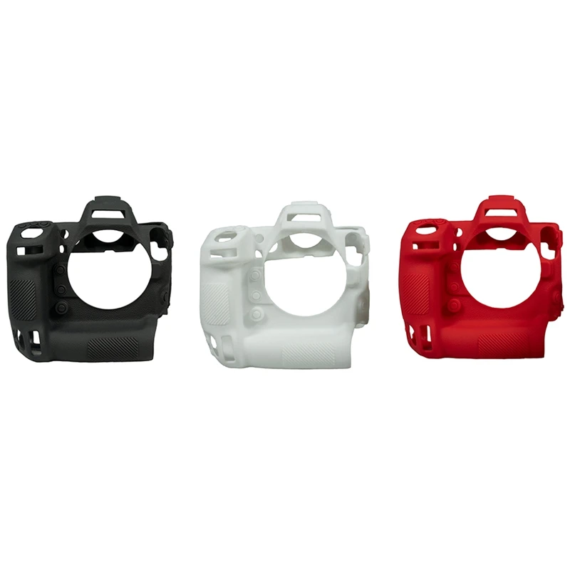 

Camera Protective Case Lychee Texture Protective Case Silicone Protective Case Suitable For Nikon Z9 Mirrorless Camera Black