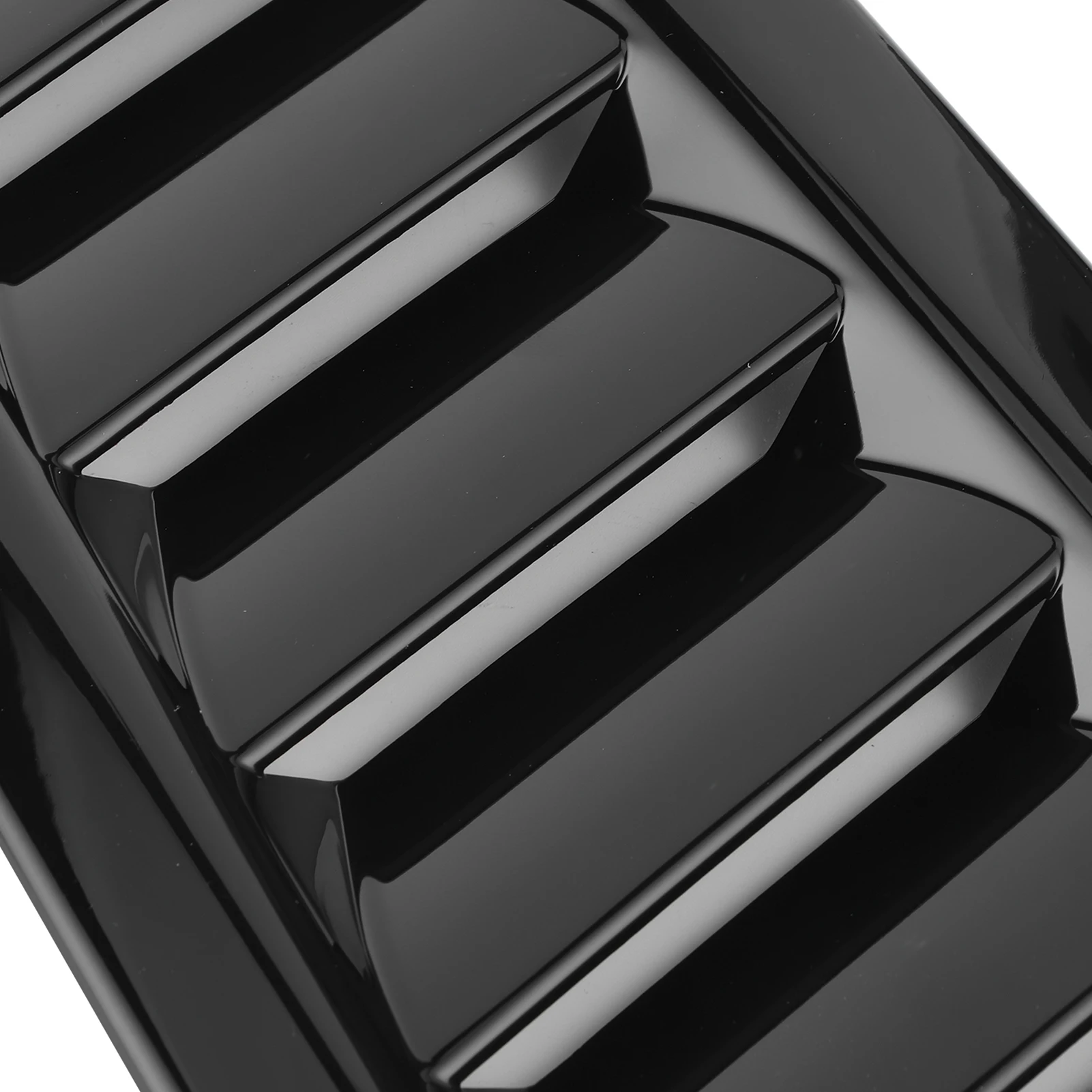 Hood Vents 2pcs Universal Car Bonnet Air Vent Trim ABS Engine Hood Air Outlet Cover Fit For Focus RS MK2 Style