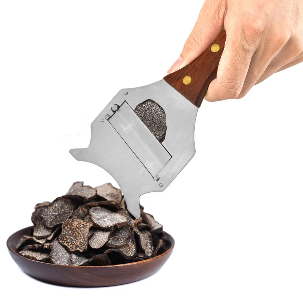 Stainless Steel Truffle Butter Roll Slicer Adjustable High Hardness Chocolate Planer Slice Thickness Kitchen Supplies